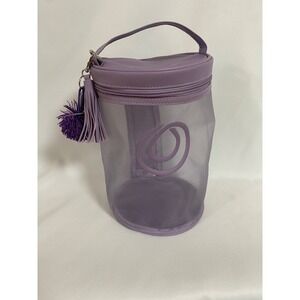 Monat Purple Mesh Travel‎ Toiletries, Hot Tools, Cosmetic Bag